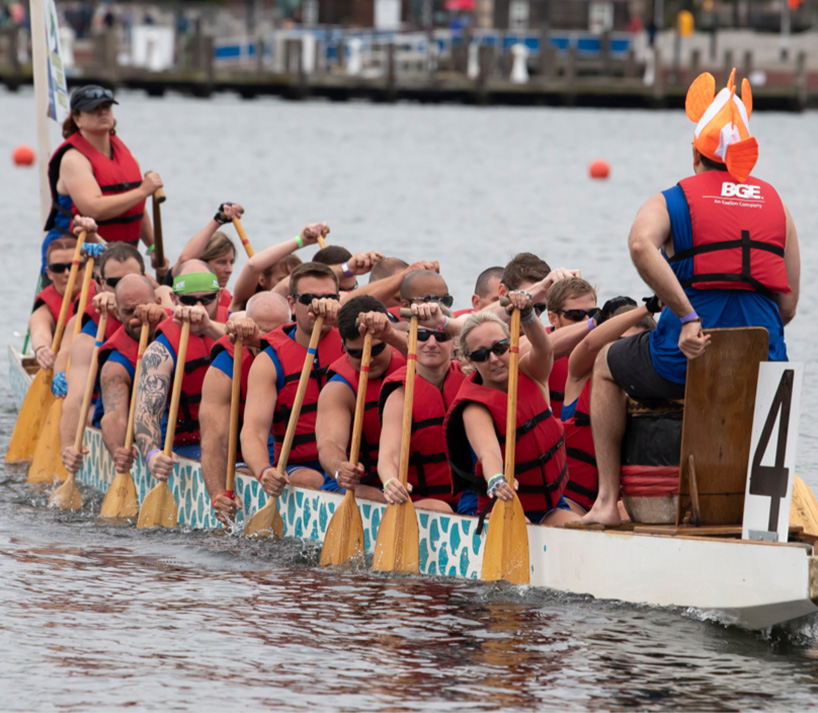 Dragon Boat Races Baltimore, Maryland Catholic Charities