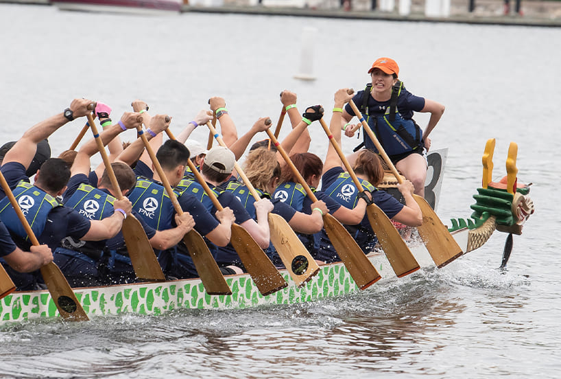 Leiden Alumni Annual Dragon Boat Race — Webster Canal